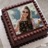 Rich Chocolate Photo Cake