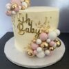 Faux Ball Birthday Cake