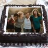 Rich Chocolate Photo Cake