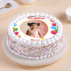 Birthday Girl Personalized Photo Cake