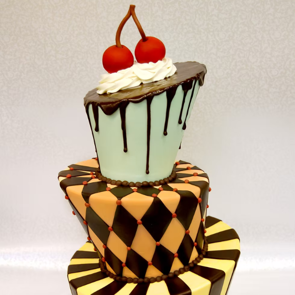 Custom Tier Cake