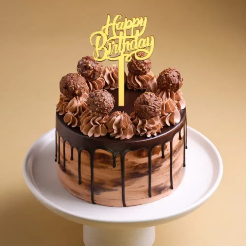 choco-ferrero-cake-cake4741ferr-A Ferrero Rocher Birthday Cake