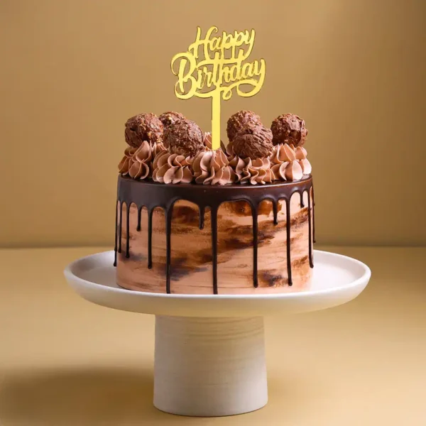 Ferrero Rocher Birthday Cake