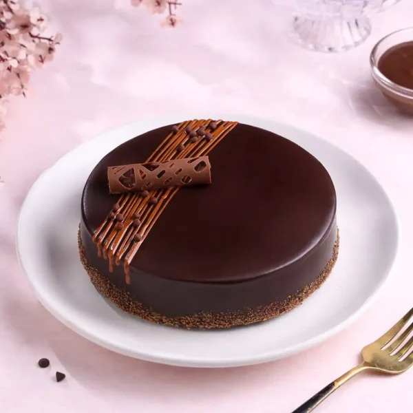 Rich Chocolate Photo Cake