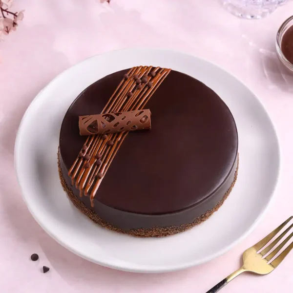 Rich Chocolate Photo Cake
