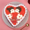Couple Love Celebration Cake