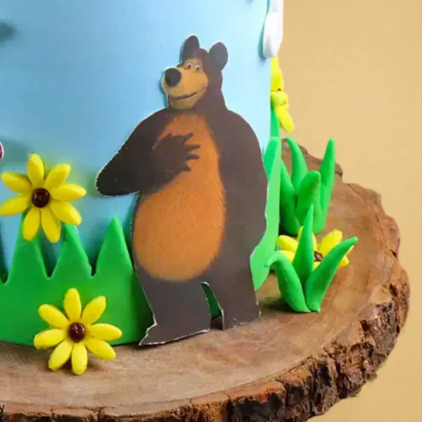 Designer Polar Bear Theme Cake