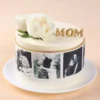 Frosted Personalized Photo Cake