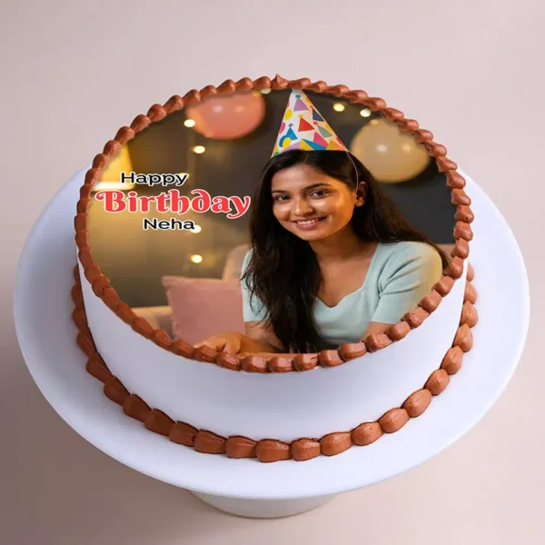 Birthday Personalized Photo Cake