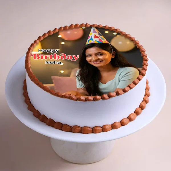 Birthday Personalized Photo Cake