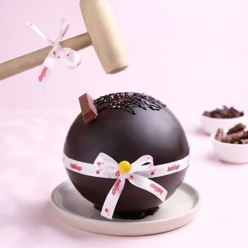 sq-ferrero-rocher-pinata-cake-750gm-pina1810choc-AA Chocolatey Loaded Pinata Birthday Cake