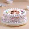 Birthday Girl Personalized Photo Cake