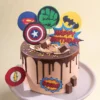Avengers Theme Cake