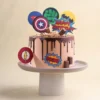 Avengers Theme Cake