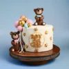 Baby Boy Fondant Cake
