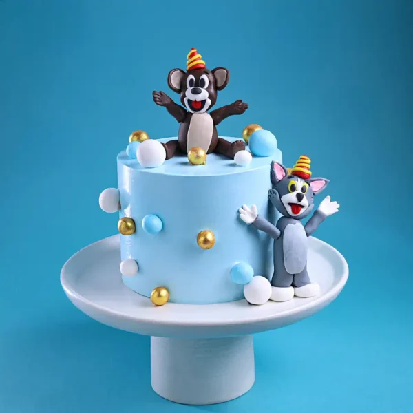 Fondant Cartoon Theme Cake
