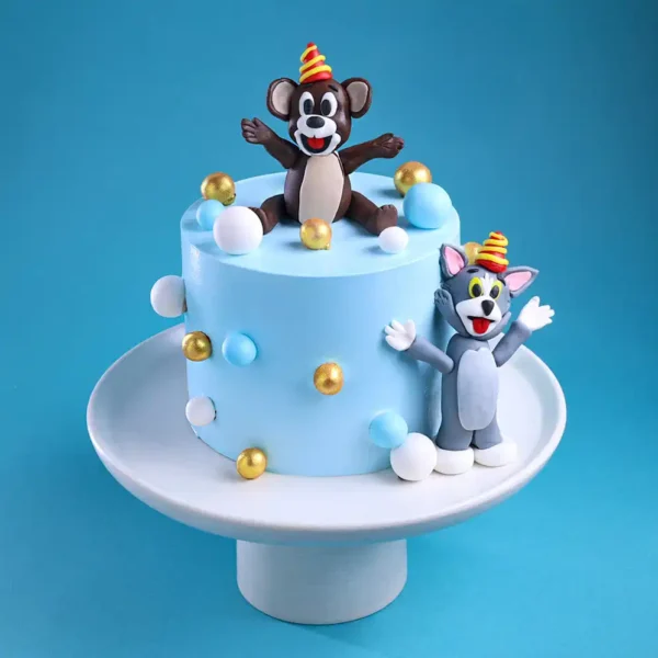 Fondant Cartoon Theme Cake