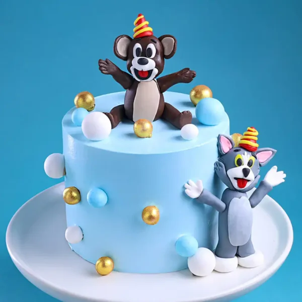 Fondant Cartoon Theme Cake