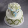 2 Tier Floral Cake